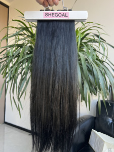 ผมถักเปียแท้ 100% - ผมต่อเนียนนุ่ม หนังกำพร้าผมยังอยู่ครบ สำหรับร้านเสริมสวยและขายต่อ - Product Image 2