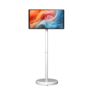 27-inch xách tay thông minh Android 13 TV với đèn nền LED Tủ trắng trong nhà <span class=keywords><strong>LCD</strong></span> hiển thị màn hình phẳng cho giải trí - Product Image 3