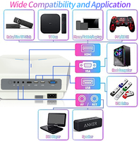 Vente en gros projecteur A4300 PRO avec projecteur de télévision mobile wifi projecteur portable 1920x1080