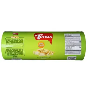 Custom Printing Fabriek Food Grade Verpakking Roll Stock Gelamineerde Folie Plastic Verpakking Film Rol Voor Chips/Snack/Koffie