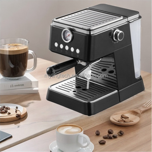 Machine à expresso 20 bars Machine à café électrique <span class=keywords><strong>italienne</strong></span> semi-automatique avec mousseur à lait - Product Image 2