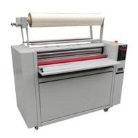 Nouvelle machine à plastifier électrique HY 950 mm semi-automatique 1800 W 0-7 m/min pour la protection de surface après le post-traitement des boîtes