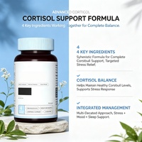 Capsules de cortisol en gros personnalisées LUVVITA avec extrait d'ashwagandha, de safran, de magnésium, de L-théanine, soutien immunitaire pour adultes, aide au sommeil