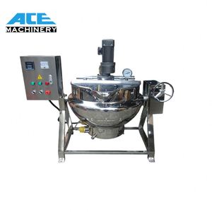 Prix usine Pot mélangeur planétaire automatique Équipement de cuisine en acier inoxydable Cuisson planétaire Wok Confiture Mélangeur bouilloire mélangeur - Product Image 2