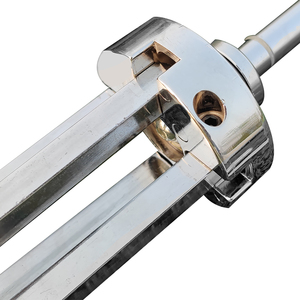 Vente chaude : Support de drapeau en plastique imprimé personnalisé, style couteau, rétractable, pour extérieur, bannière de <span class=keywords><strong>plage</strong></span>, style sportif, pour affichage publicitaire - Product Image 4