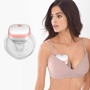 Anly Kiss fábrica OEM bomba de <span class=keywords><strong>lactancia</strong></span> eléctrica usable manos libres portátil inalámbrico fabricante de extractor de leche sin dolor - Product Image 1
