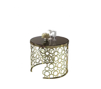 Offre Spéciale Professionnel Usine Personnalisé Moderne En Acier Inoxydable Marbre Table Basse