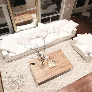 Ensemble de 3 pièces en tissu modulaire moderne Cloud, style de conception OEM personnalisé pour salon, vente en gros auprès d'un fournisseur chinois - Product Image 3