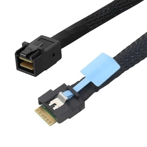 Cable SlimSAS SFF-8654 <span class=keywords><strong>4i</strong></span> a SFF-8643 de 0.5M para Almacenamiento en Chasis de Servidor Compacto - Product Image 6