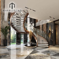 Home Interior Design Ideen High-End benutzer definierte moderne Luxus Residenz Wohnzimmer italienischen Marmor Innen architektur