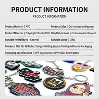 Porte-clés personnalisé en PVC, porte-clés découpé sur mesure avec logo, porte-clés en silicone étanche pour promotion et cadeau