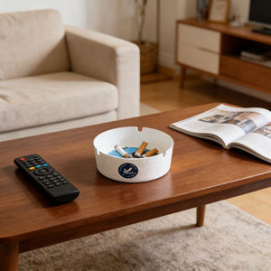 Cenicero de Papel Biodegradable con Diseño Anti-Cenizas, Ecológico y Autoextinguible con Gel - Product Image 1