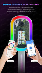 Photomaton DSLR à écran tactile interactif de 13.3 pouces avec caméra à miroir en verre à selfie Photomaton à miroir à impression instantanée avec étui - Product Image 4