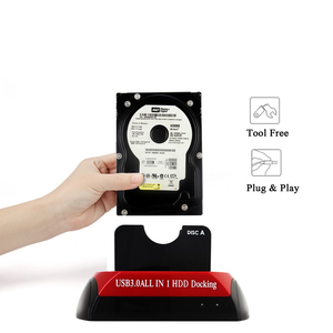USB3.0 Tất Cả Trong 1 HDD Docking Station Kép SATA Docking Station Cho 2.5/3.5 Inch Ổ Đĩa Cứng - Product Image 3