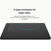Huion H1161 yeni tasarım pilsiz tilt 8192 basınçlı ucuz dijital grafik kalem İmza çizim tableti