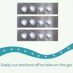 Ortodontico puntini di cera per tutori Comfort cera 60 singole confezioni igieniche odontoiatriche a base di cera sapore di frutta - Product Image 6