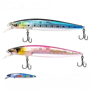 120mm 19.2G Flash Blade nổi Minnow nước mặn câu cá thu hút Mồi Nhân Tạo im lặng sát thủ 120F jetboost wobblers hzm09 - Product Image 6