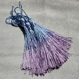 Classic Rainbow Gradient Tassel Norigae Charm Set for Party Decoration and <b>Bag</b> Charm with Dreamy Colors and Korean Design - Product Image 2