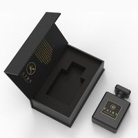 Bouteille de Parfum Noire de Luxe pour Homme, Flacon et Boîte, 20ml 30ml 50ml 100ml, Prix Usine
