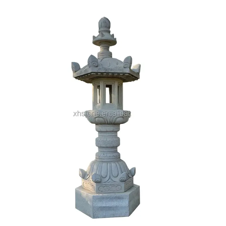 Exquisite japanese kasuga granite stone lantern