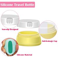 Conception populaire 4oz Emballage rond en aluminium et bambou Bouteilles cosmétiques en plastique écologiques pour l'huile capillaire ou la crème pour les yeux