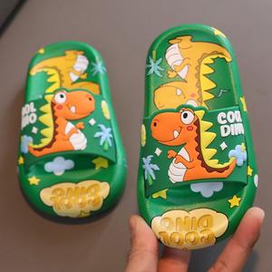 Sandalias <span class=keywords><strong>de</strong></span> baño <span class=keywords><strong>de</strong></span> Interior <span class=keywords><strong>de</strong></span> verano para niños, <span class=keywords><strong>zapatillas</strong></span> <span class=keywords><strong>de</strong></span> fondo <span class=keywords><strong>de</strong></span> PVC suave y cómodas para el hogar para niños y niñas, bonitas y antideslizantes - Product Image 2