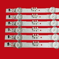 Tira de Retroiluminación LED para TV ZR-885 al por Mayor, UA55J5088AJXXZ/UA55J5300A/L para D4GE-550DCA-R2/D4GE-550DCB-R2