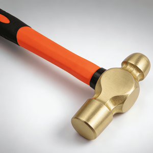 Martillo de Mecánico con Mango de Fibra de Vidrio y Cabeza de Acero, Martillo de Latón Antideslizante - Product Image 2