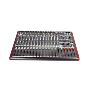 Fabriek Direct 14 Kanaals Muziek Mixing Console Power Mixer Audio Met Usb En 48V Fantoomvoeding