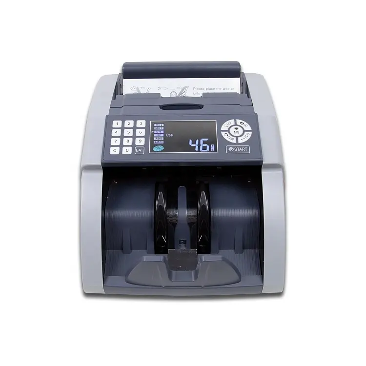 Máquina contadora de dinero en efectivo UV, máquina contadora de billetes MG, máquina contadora de billetes, máquina contadora de billetes, de varios tipos