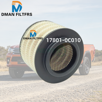 Filtre à air moteur haute performance 17801-0C010 AF26501 P902609 17801-0C020 pour pick-up diesel de taille moyenne, véhicule tout-terrain