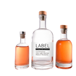 <span class=keywords><strong>Bouteille</strong></span> en verre transparent Super Flint pour Vermouth, Champagne, Cognac, <span class=keywords><strong>Martini</strong></span>, Whisky, Vodka, Brandy, Rhum - Product Image 4