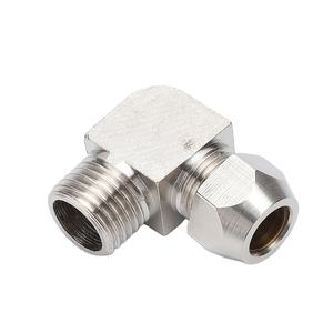 Raccordo a Gomito Maschio a 90 Gradi <span class=keywords><strong>PL</strong></span>, Raccordo in Ottone KLL, Gomito ad Angolo Retto in Rame, Connettore Rapido per Tubo dell'Aria con Blocco - Product Image 1