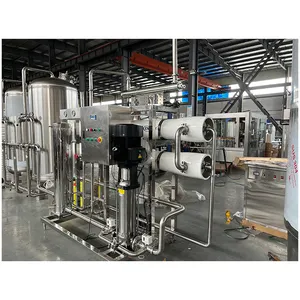 Máquina de tratamiento de agua potable con precio ósmosis inversa ro equipo de agua sistema de máquina planta maquinaria de tratamiento de agua