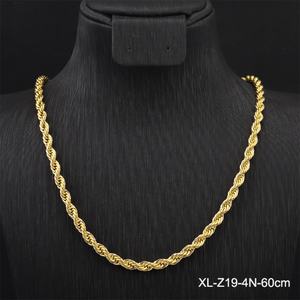 Jxx Joyería de Latón de Lujo, Cadenas de Oro para Hombre, Estilo Hip Hop, en Oferta, Collar de 45 cm/50 cm/60 cm de Longitud, Precio al por Mayor - Product Image 6