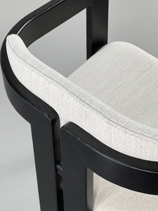 Fauteuil <span class=keywords><strong>de</strong></span> <span class=keywords><strong>salle</strong></span> <span class=keywords><strong>à</strong></span> <span class=keywords><strong>manger</strong></span> moderne <span class=keywords><strong>de</strong></span> luxe JP <span class=keywords><strong>Chaise</strong></span> <span class=keywords><strong>de</strong></span> <span class=keywords><strong>salle</strong></span> <span class=keywords><strong>à</strong></span> <span class=keywords><strong>manger</strong></span> en bois <span class=keywords><strong>de</strong></span> chêne <span class=keywords><strong>noir</strong></span> massif en cuir blanc - Product Image 6