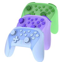 Manette de jeu d'éclairage RVB pour Android Smart TV Contrôleur de vibration à double moteur avec conception ergonomique Manette de jeu vidéo