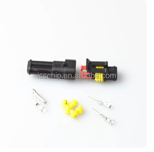2 Pin HID <b>Plug</b> Waterproof Connector <b>Adapter</b> Housing <b>12V</b>-24V Nylon IP67 Wire Connectors DJ7021 for Automotive Turn Signal - Product Image 4