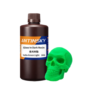 เรซิ่นเรืองแสงในที่มืด ANTINSKY ความแม่นยำสูงและหดตัวต่ำ GLOW in the DARK 1 กก. วัสดุสำหรับการพิมพ์ 3 มิติ - Product Image 1