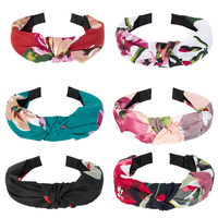 Accessoires de Mode pour Cheveux : Bandeaux Nœuds Fleuris, Bandeaux d'Exercice, Turbans à Nœud Supérieur pour Femmes et Filles