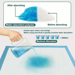 Tapis de toilette jetable en coton écologique pour chiens et chiots, super absorbant, imperméable IP67, avec vibration et choc électrique pour l'apprentissage de la propreté - Product Image 6
