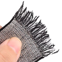 Sangles élastiques rayées à chevrons dorées et argentées en Spandex/Nylon, best-seller du fabricant, pour sous-vêtements de sport