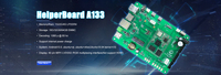 Placa de Control Principal Android Allwinner Baijie A64-BJKJ002, Kits de Desarrollo Python, Dotnet, Docker, OpenGl, OpenCV para Programadores