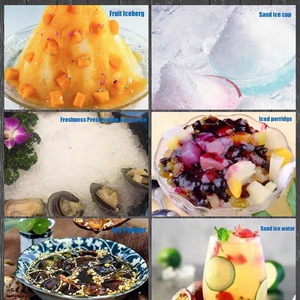 Nhỏ thép không gỉ Ice Smoothie máy điện Ice Shaver tự động khối đá Máy Nghiền để bán - Product Image 6