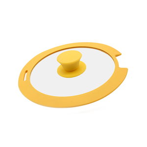 Cubiertas <span class=keywords><strong>de</strong></span> <span class=keywords><strong>tapa</strong></span> <span class=keywords><strong>de</strong></span> vidrio con borde <span class=keywords><strong>de</strong></span> silicona, cubierta <span class=keywords><strong>de</strong></span> sartén templada, piezas <span class=keywords><strong>de</strong></span> utensilios <span class=keywords><strong>de</strong></span> cocina - Product Image 1