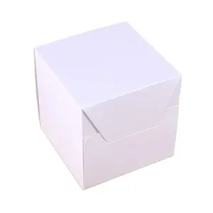 Kotak pembungkus kertas kotak hadiah kotak bisnis kecil Kraft parfum kosmetik Logo cetak kustom