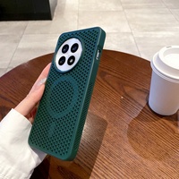 Coque arrière respirante à dissipation thermique magnétique pour OnePlus 15 13 12 / pour OnePlus Ace 6, protection de charge sans fil de refroidissement
