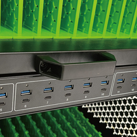 Armoire de charge intelligente à 30 ports avec écran |   Chargeur rapide PD 30W, type A, type C, avec casier de rangement