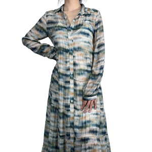 เดรสแฟชั่นแขนยาวทรงหลวมใส่สบายระบายอากาศได้ดีสวยงามสำหรับผู้หญิง - Product Image 4