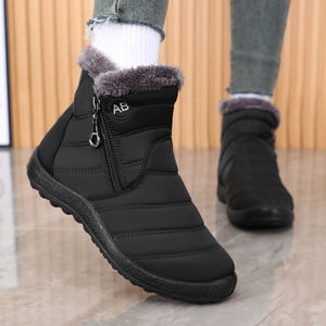 Sepatu Wanita Gaya Berjalan Musim Dingin DZ-GM-857, Sepatu Bot Musim Dingin Desain Baru, Sepatu Kasual Hangat untuk Berjalan dan Berlari - Product Image 3